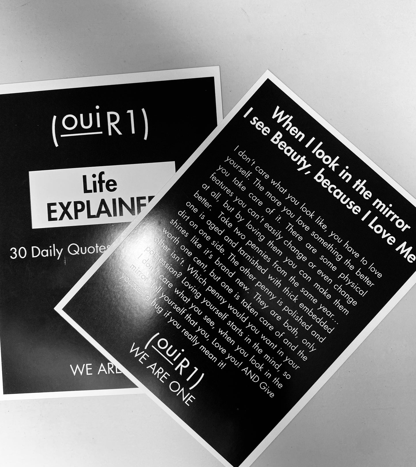 Life EXPLAINED Daily Quotes & Affirmations Cards